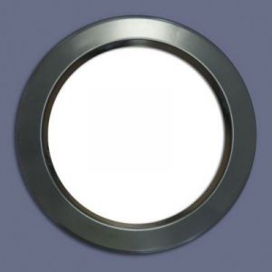 Hublot de porte anthracite sans verre