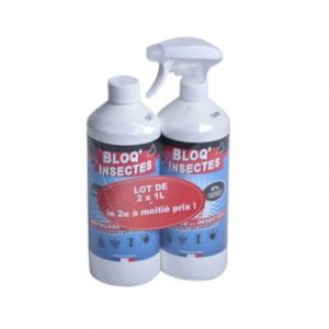 Lot de 2 repousse insectes 1L Bloq'insectes