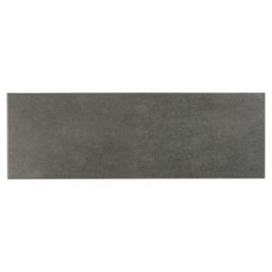 Carrelage mural anthracite grès cérame émaillé L.60 x l.20 cm x ép.8,3 mm - lot de 12, GoodHome Konkrete