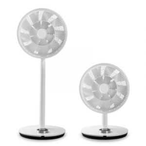 Ventilateur sur pied sur batterie oscillant Duux Whisper Flex Smart 26 vitesses blanc
