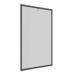 Cadre moustiquaire de fenêtre en alu gris Easyline 130 x 150 cm