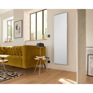Radiateur électrique double coeur de chauffe Noirot Radiasoft blanc 2000W vertical