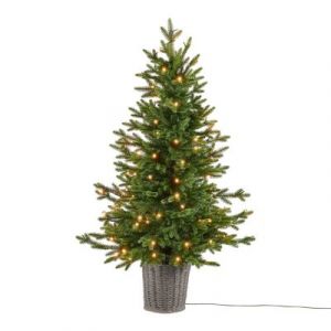 Sapin artificiel slim LED Thetford h.122 cm