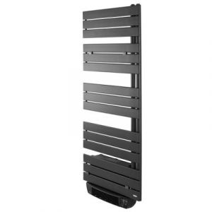 Sèche-serviettes eau chaude en acier Penny acier Delonghi 851W anthracite