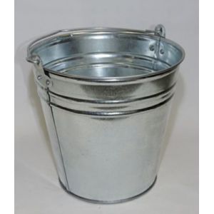 Seau en acier galvanis&eacute; Devaux contenance 12 litres