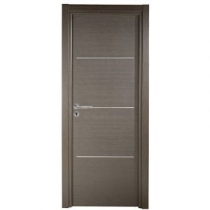 Bloc-porte Triaconta gris clair H.204 x l.63 cm, poussant gauche