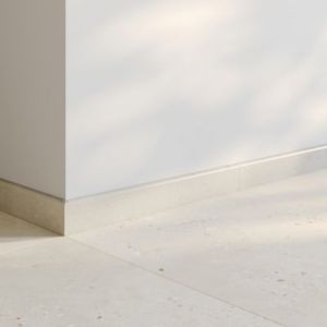 Plinthe grés cérame émaillé beige 7,5 x 60 cm Illusion - lot de 6