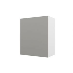 Meuble haut de cuisine avec 1 porte GoodHome Stevia gris mat L. 60 x H. 72 cm