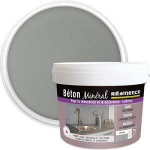 Béton minéral Résinence gris clair 6kg