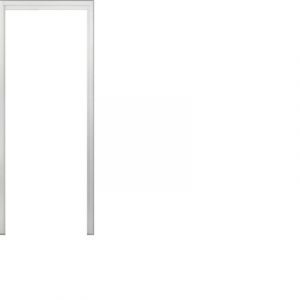 Kit finition pour porte galandage laqu&eacute; blanc