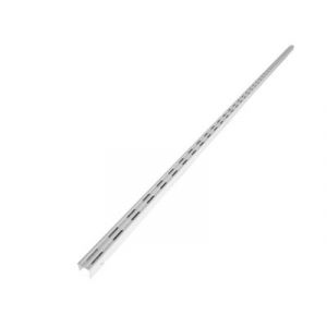 Crémaillère double perforation Poppit fixation facile 200 cm blanc Form