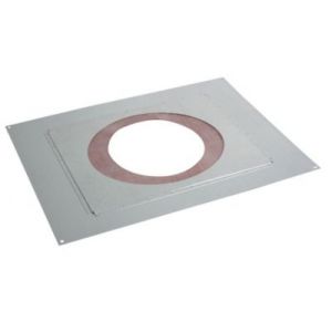 Plaque de distance de sécurité étanche PGI plafond ø100/150 mm Poujoulat