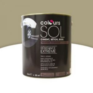 Peinture ext&eacute;rieure sol Colours Premium pierre satin 2,5L
