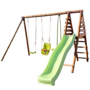 Station de jeu Soulet Tulipe + balançoire