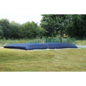Citerne souple de récupération d'eau de pluie 5000L Flexirub coloris noir L.487 x l.251 x H.50 cm