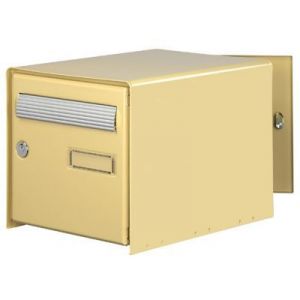 Boîte aux lettres 2 portes Diall Beige