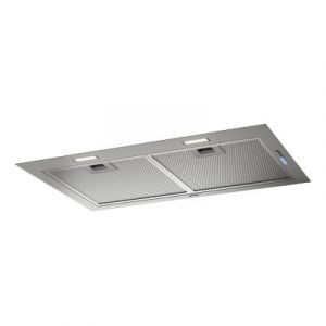 Hotte encastrable double inox Smeg KSG70HPE, 71,4 cm