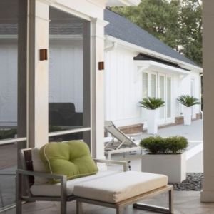 Applique murale ext&eacute;rieur Wiiliam Up&Down marron rouille IP44 GU10 35W Corep