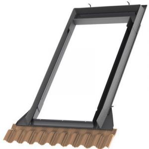 Raccord de remplacement fenêtre de toit sur tuiles Velux EW SK06 0700C1 ocre jaune