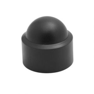 Cache vis Scell it ø12 mm noir, lot de 4