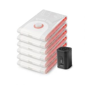 Sac de rangement sous vide taille S vendu par 6 + pompe portable Compactor