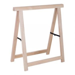 Tr&eacute;teau pliant en pin Pro 74 x 73,5 cm