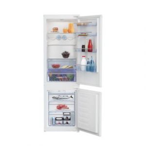 R&eacute;frig&eacute;rateur cong&eacute;lateur encastrable porte r&eacute;versible Beko ICQFVD373 193L / 69L, blanc