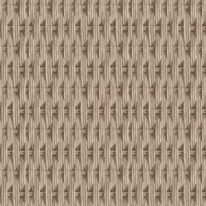 Papier peint vinyle intiss&eacute; Villa Rosalie Lutece mat et satin&eacute; trompe l'&oelig;il paille beige, taupe l.1005 x l.53 cm