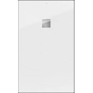 Receveur de douche 100 x 180 cm en acrylique, blanc mat, Villeroy & Boch Exklusive