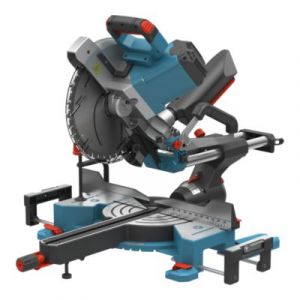 Scie à onglet radiale double biseau Erbauer 1800W 305 mm