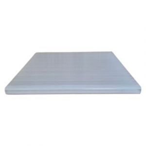 Plaque polycarbonate alvéolaire l.0.98 x L.2m, ép.16 mm, 2.5KG/M2 2 parois opale 5pcs