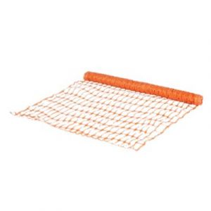 Grillage avertisseur Blooma - coloris orange - L.10 m x H.1 m