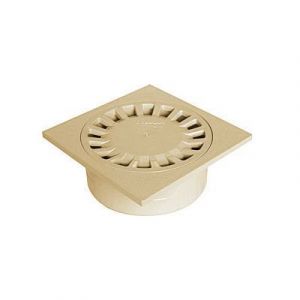 Siphon de cour pvc multi-diamètre sable 200 x 200 mm