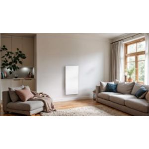 Radiateur connecté électrique à inertie sèche Carrera Avery 1500W vertical
