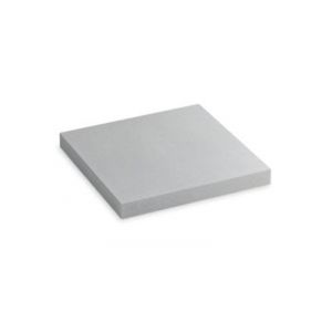 Chaperon de mur plat finition lisse L.380 x l.380 x ep.6 cm gris ciment