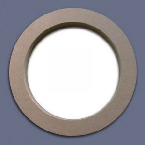 Hublot de porte Skylab MDF brut sans verre &oslash;260 mm