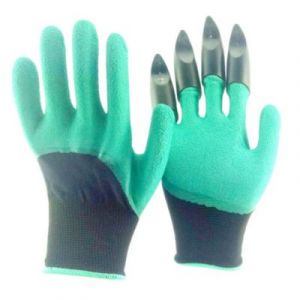 Gant de jardin avec griffes à la main droite Taille 9