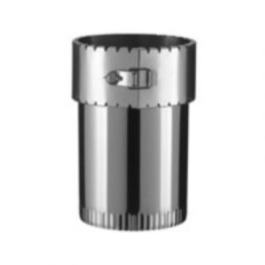 Raccord flexible pour tubage inox &eacute;maill&eacute; ⌀130-150mm Poujoulat