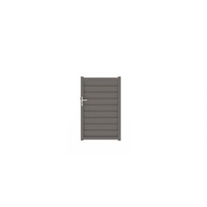 Portillon cesson 100x160 cm Gris taupe 2900 Jardimat