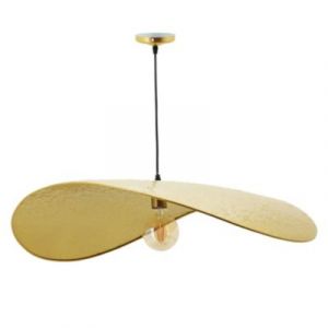 Suspension Jodhpur laiton doré E27 40W IP20 Ø80cm x H.126cm Seynave