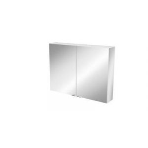 Armoire de toilette miroir l.80 x H.60 x P.15 cm, GoodHome Imandra