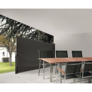 Brise-vue rétractable horizontal Klikstrom L300 x H200cm anthracite