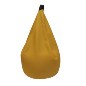 Pouf poire Easy for life ⌀53 x H.110 cm jaune cumin