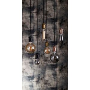 Ampoule LED à filament ambrée T32 E27 250lm 1800K 3.4W/25W Diall