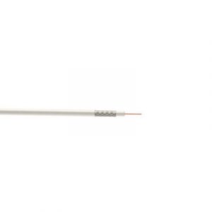 Câble coaxial RG6 19VATCA Blanc - 10 m