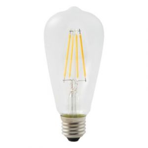 Ampoule LED ST64 E27 806lm 5.9W = 60W Ø6.4cm Diall blanc chaud