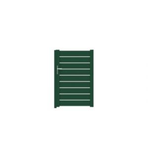 Portillon rioz 100x152 cm Vert mousse 6005 Jardimat