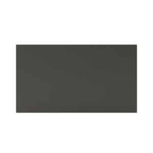 Porte de meuble de cuisine Garcinia gris anthracite brillant l. 60 cm x H. 35,6 cm GoodHome