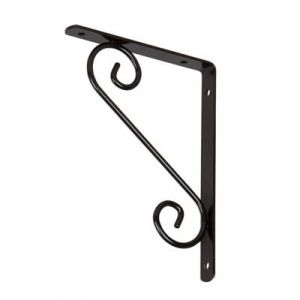 Équerre arabesque 150X200 Noire Antik Form