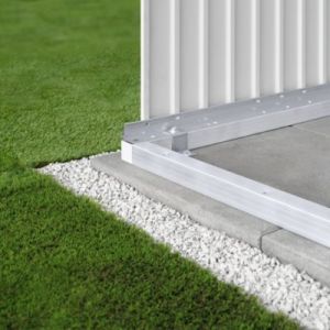 Cadre de sol en aluminium pour mini garage Biohort taille L